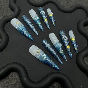 Wear nails Handmade Temperament Princess Manicure finished nail patch removable